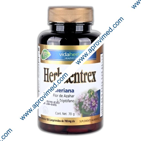 HERBAENTREX c/100 COMPS. 700 MG.