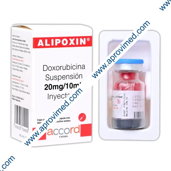 ALIPOXIN Sol. Iny. c/1 FCO. AMP. 20 MG/10 ML.