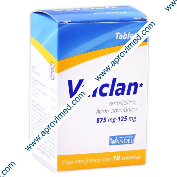 VALCLAN 12H. c/10 TABS. 875/125 MG.