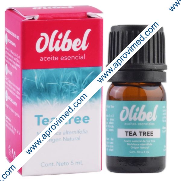 OLIBEL ACEITE ESENCIAL "TEA TREE" c/1 Fco. 5 ML.