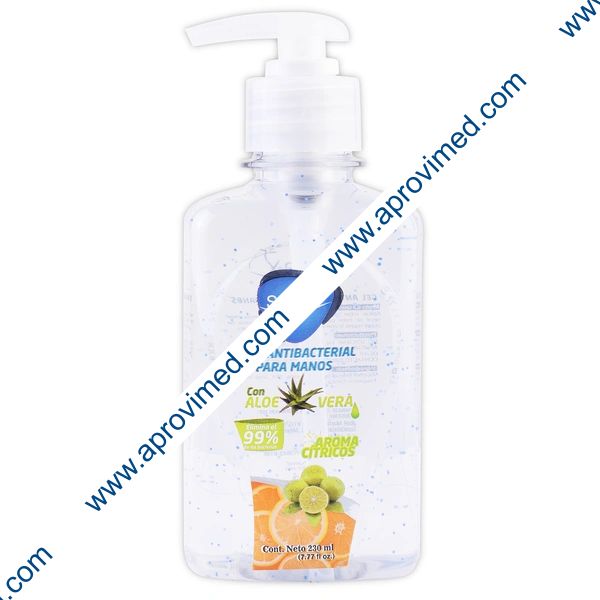 GEL ANTIBACTERIAL p/MANOS al 70% (Sanax) Fco. c/230 ML.