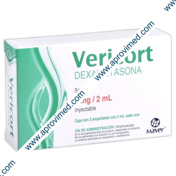 VERICORT Sol. Iny. c/3 AMPTAS. 8 MG/2 ML.