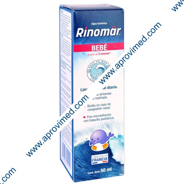 RINOMAR BEBÉ Solución Nasal Fco. 50 ML.