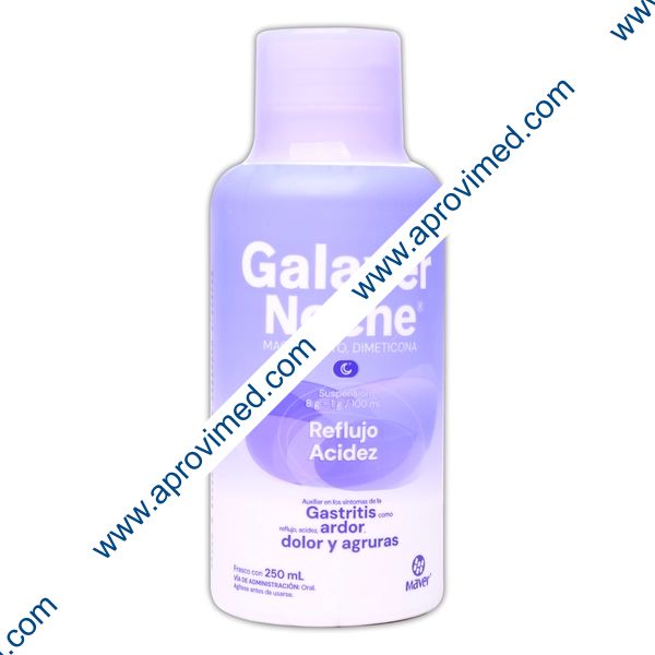 GALAVER GEL NOCHE Fco. 250 ML. 8-1 G/100 ML.