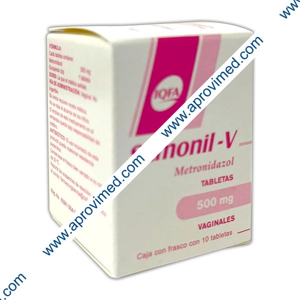 SAMONIL-V c/10 TABS. Vaginales 500 MG.