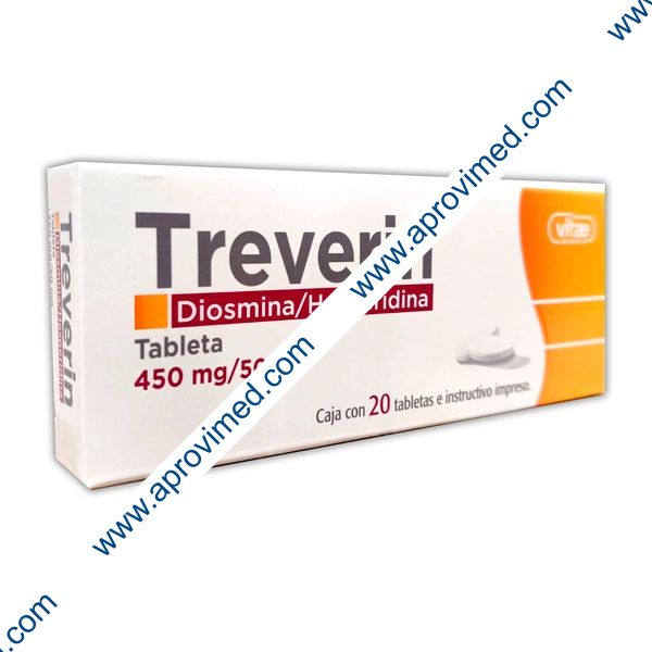 TREVERIN c/20 TABS. 450/50 MG.