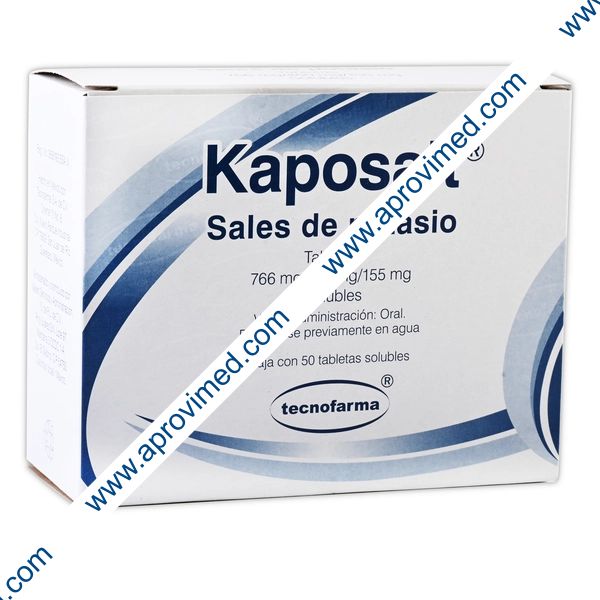 KAPOSALT c/50 TABS. Solubles 766/460/155 MG.