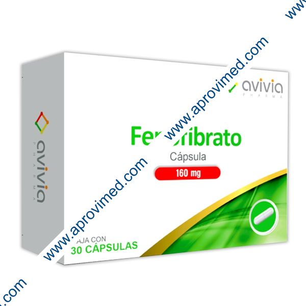 FENOFIBRATO (Avivia) c/30 CAPS. 160 MG.
