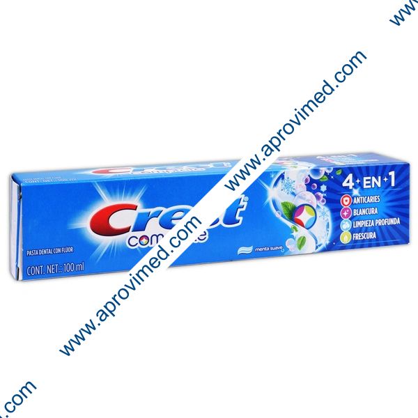 CREST COMPLETE 4en1 Pasta Dental Tubo 100 ML.
