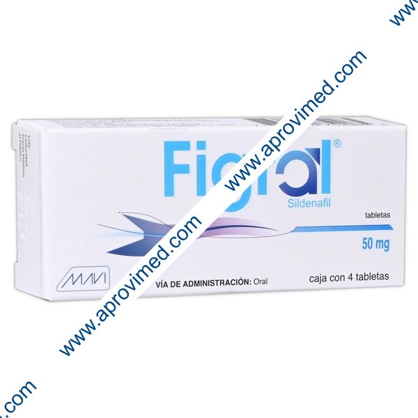FIGRAL c/ 4 TABS.  50 MG.
