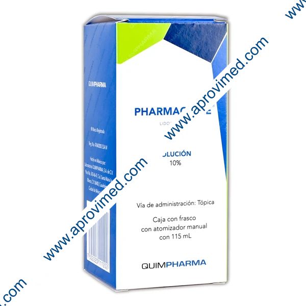 PHARMACAINE SOL. 10% Fco. Atomizador 115 ML.