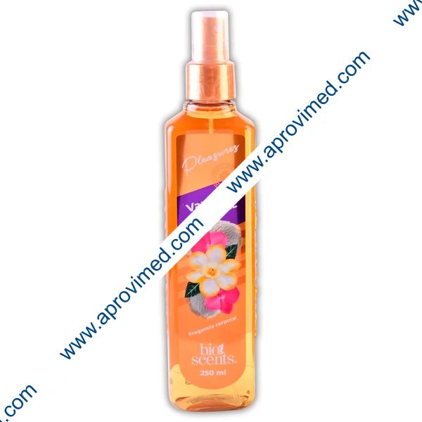 PLEASURE VANILLA CARAMEL Fragancia Corporal Fco. c/250 ML.