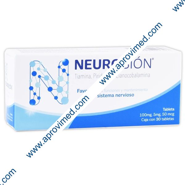 NEUROBIÓN c/30 TABS. 100 MG/5 MG/50 MCG.