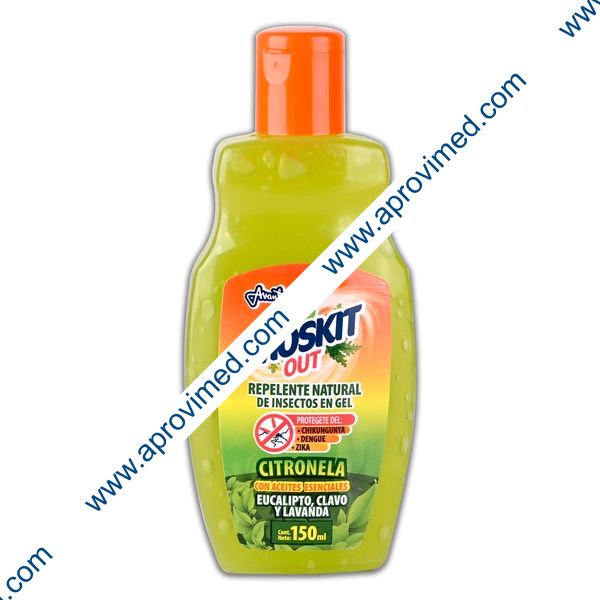 MOSKIT OUT Repelente de Insectos GEL Fco. 150 ML.