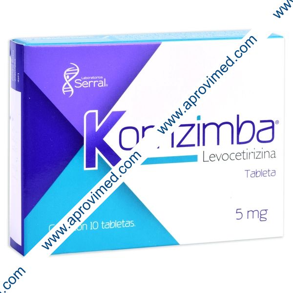 KOMZIMBA c/10 TABS. 5 MG.