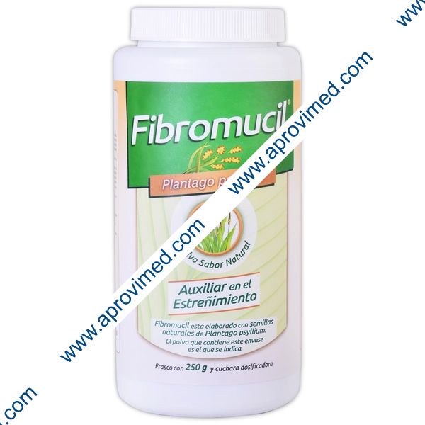 FIBROMUCIL POLVO Sabor Natural Fco. c/250 G. 49.70 G/100 G.