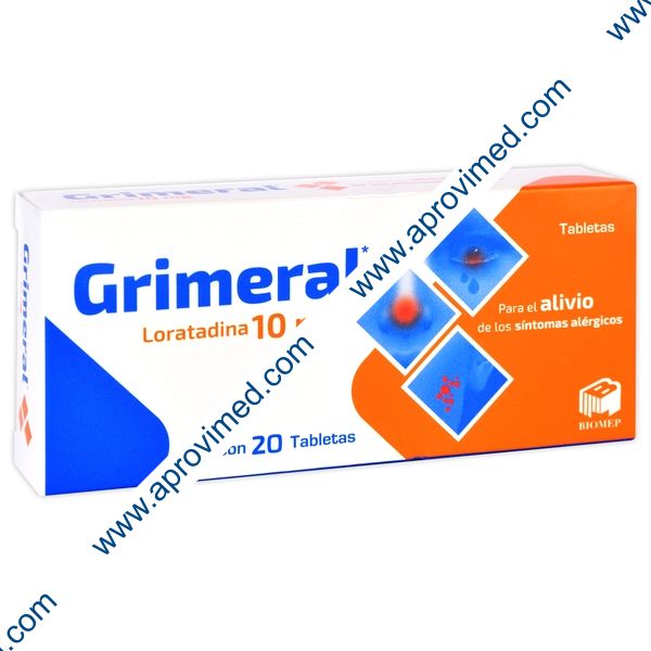 GRIMERAL c/20 TABS. 10 MG.
