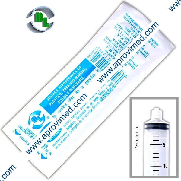 JERINGA 20 mL. (DL) Pivote Luer Lock s/AGUJA c/1 Pza.