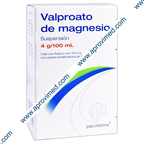 VALPROATO de MAGNESIO (Psicofarma) SUSP. Fco. 100 ML. 4 G/100 ML.