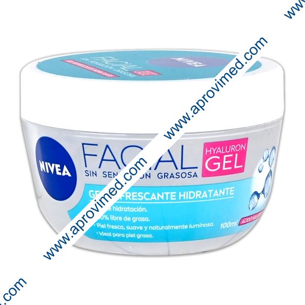 NIVEA FACIAL GEL REFRESCANTE HIDRATANTE Tarro 100 ML.