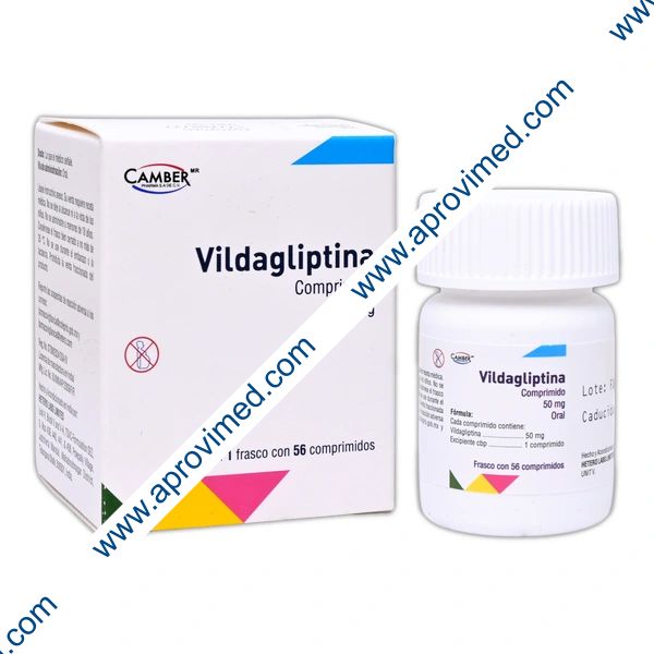 VILDAGLIPTINA (Camber) c/56 COMPS. 50 MG.