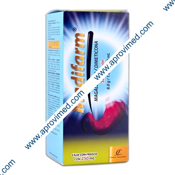 MADIFARM SUSP. Fco. 250 ML. 8.0-1.0 G/100 ML.
