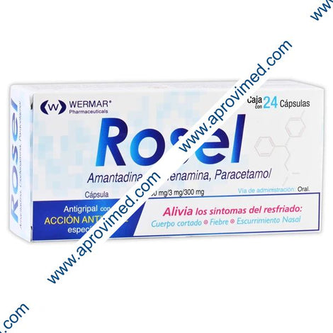 ROSEL c/24 CAPS. 50/3/300 MG.