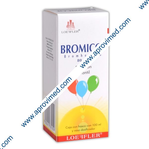 BROMICOF SOLUCIÓN Infantil Fco. 100 ML.  80 MG/100 ML.