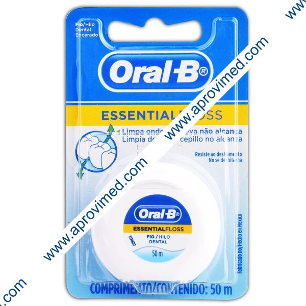 HILO DENTAL (Oral-B) ESSENTIAL FLOSS Bister c/50 Mts.