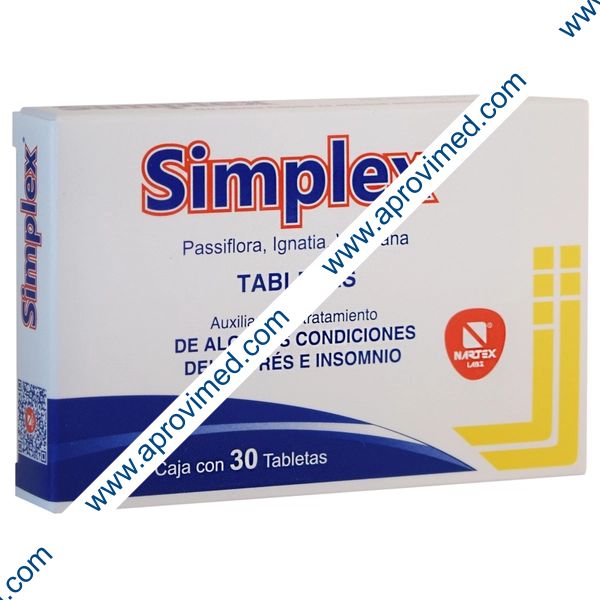 SIMPLEX c/30 TABS. 3D/3D/3D.