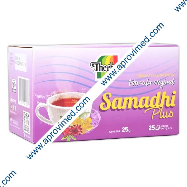 SAMADHI PLUS p/Infusión c/25 SOBS. 1 G.