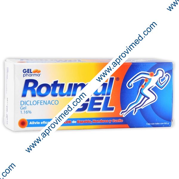 ROTUMAL GEL 1.16% Tubo c/60 G.