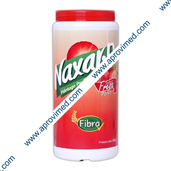 NAXAR-P POLVO Sabor FRESA Fco. 400 G. 31.5 G/100 G.