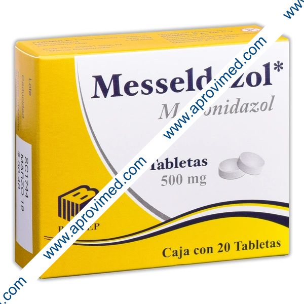MESSELDAZOL c/20 TABS. 500 MG.