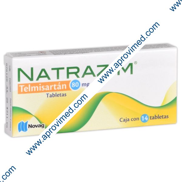 NATRAZIM c/14 TABS. 80 MG.