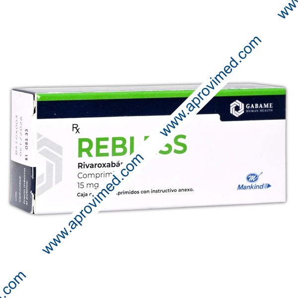REBLESS c/28 COMPS. 15 MG.