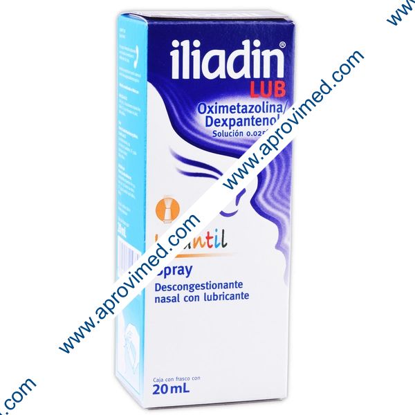 ILIADIN LUB Sol. Nasal 0.025% INFANTIL Fco. Atomizador 20 ML.