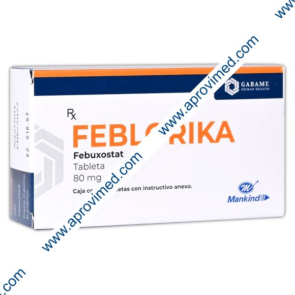 FEBLORIKA c/28 TABS. 80 MG.