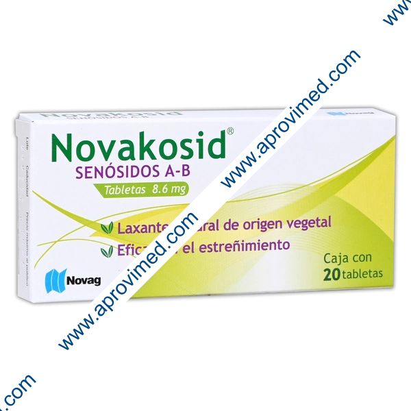 NOVAKOSID c/20 TABS. 8.6 MG.