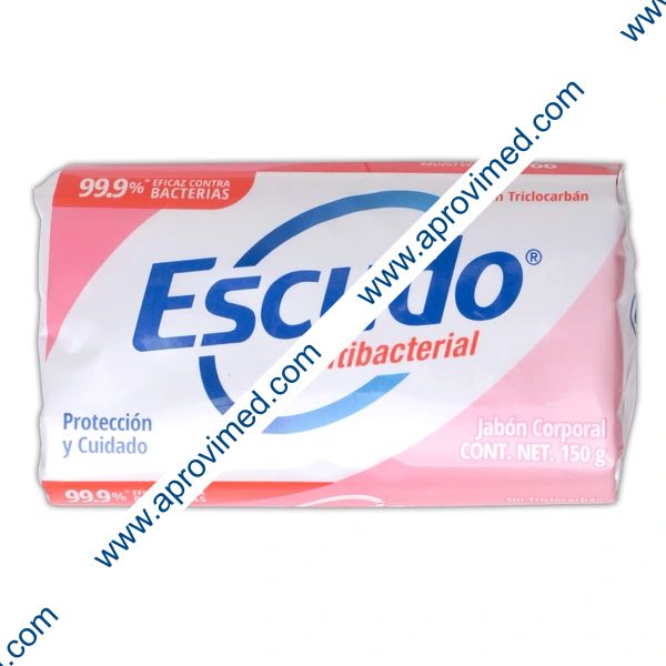 ESCUDO ANTIBACTERIAL PROTECCIÓN & CUIDADO Jabón Barra c/150 G.