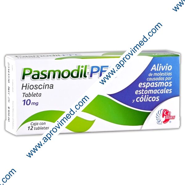 PASMODIL-PFC c/12 TABS. 10 MG.