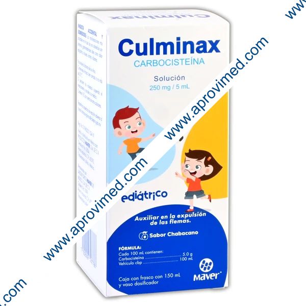 CULMINAX SOLUCIÓN Pediátrico Fco. 150 ML. 250 MG/5 ML.