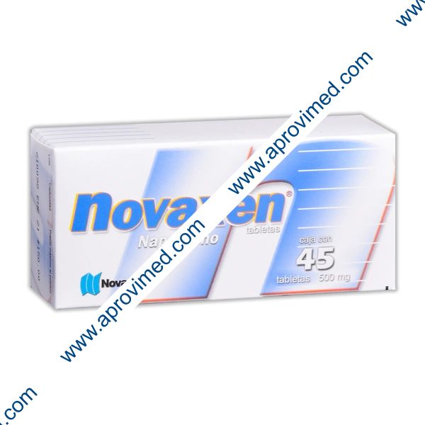 NOVAXEN c/45 TABS. 500 MG.