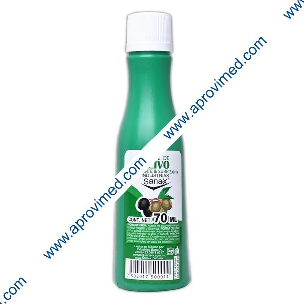 ACEITE de OLIVO (Sanax) 70 ML.