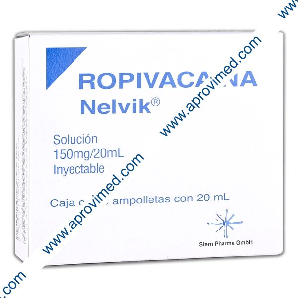 NELVIK Sol. Iny. c/5 AMPTAS. 150 MG/20 ML.