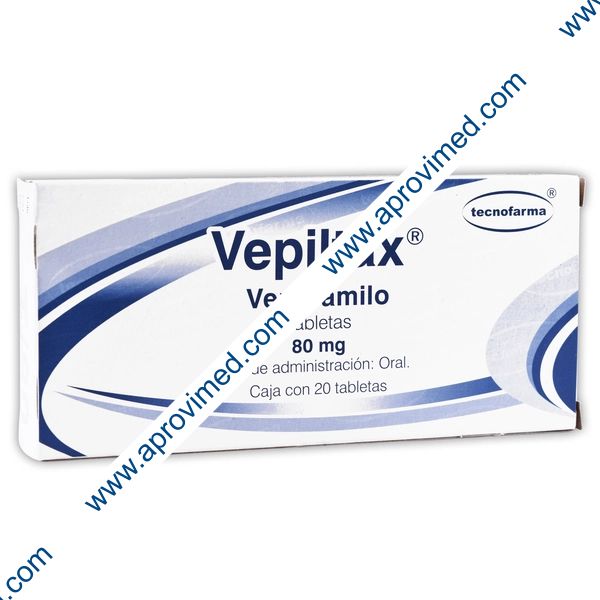 VEPILTAX c/20 TABS. 80 MG.