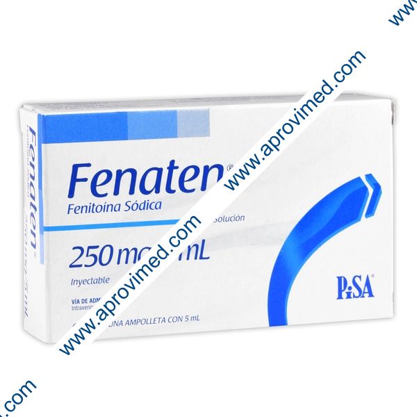 FENATEN Sol. Iny. c/1 AMPTA. 250 MG/5 ML.