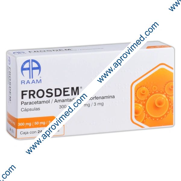 FROSDEM c/24 CAPS. 300/50/3 MG.