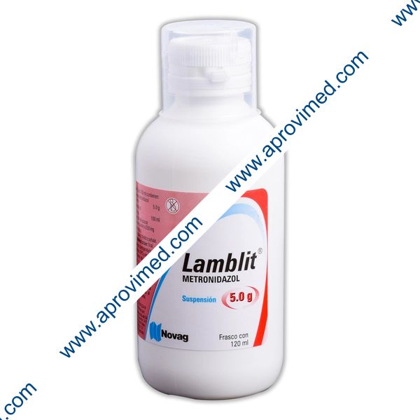 LAMBLIT SUSP. Fco. 120 ML. 5.0 G/100 ML.