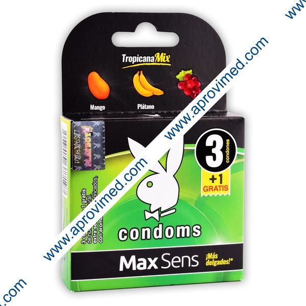 TROPICANA MIX MaxSens (Sabs: MA/PL/UV/CHM) Cja. c/3+1 CONDS.